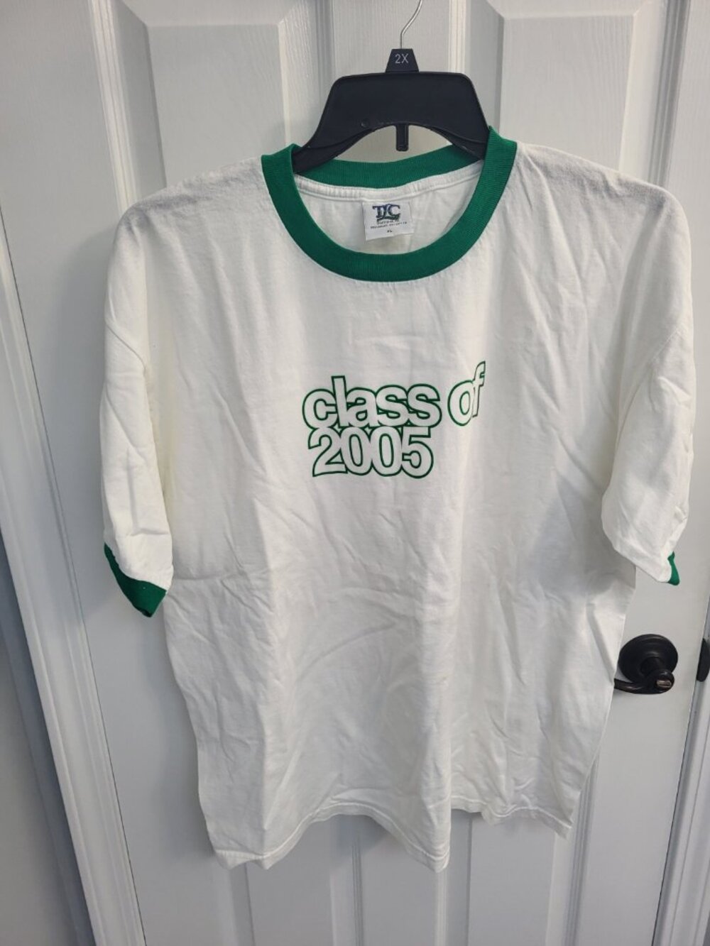 VTG Y2K Class of 2005 Graduation T-Shirt Size XL